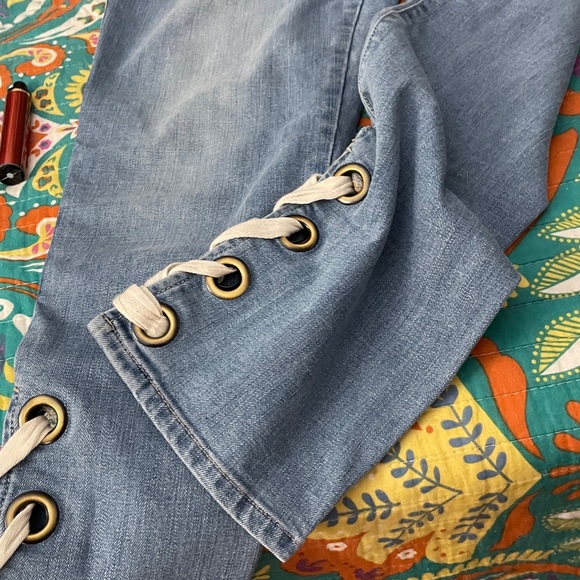 Chicos so slim girlfriend slim leg ankle size 0=4-6 super soft. - Picture 6 of 6